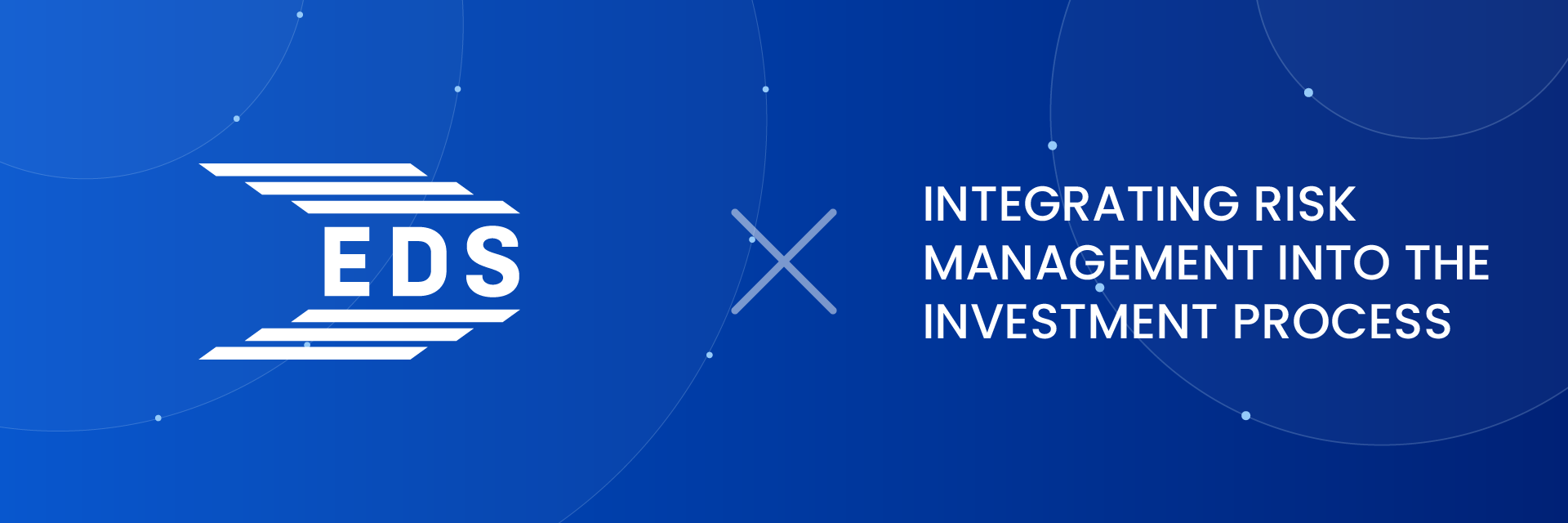 Integrating risk management into the investment process Equity Data
